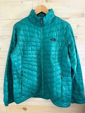 The North Face Teal Lightweight Quilted Puffer Thermoball Jacket